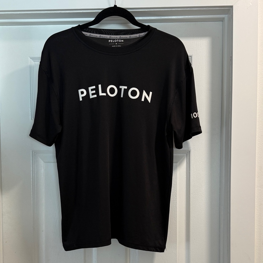 Peloton Black Short Sleeve Tee